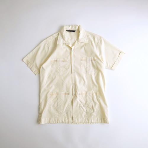 【Premier】S/S Open-collar Cuban Shirt