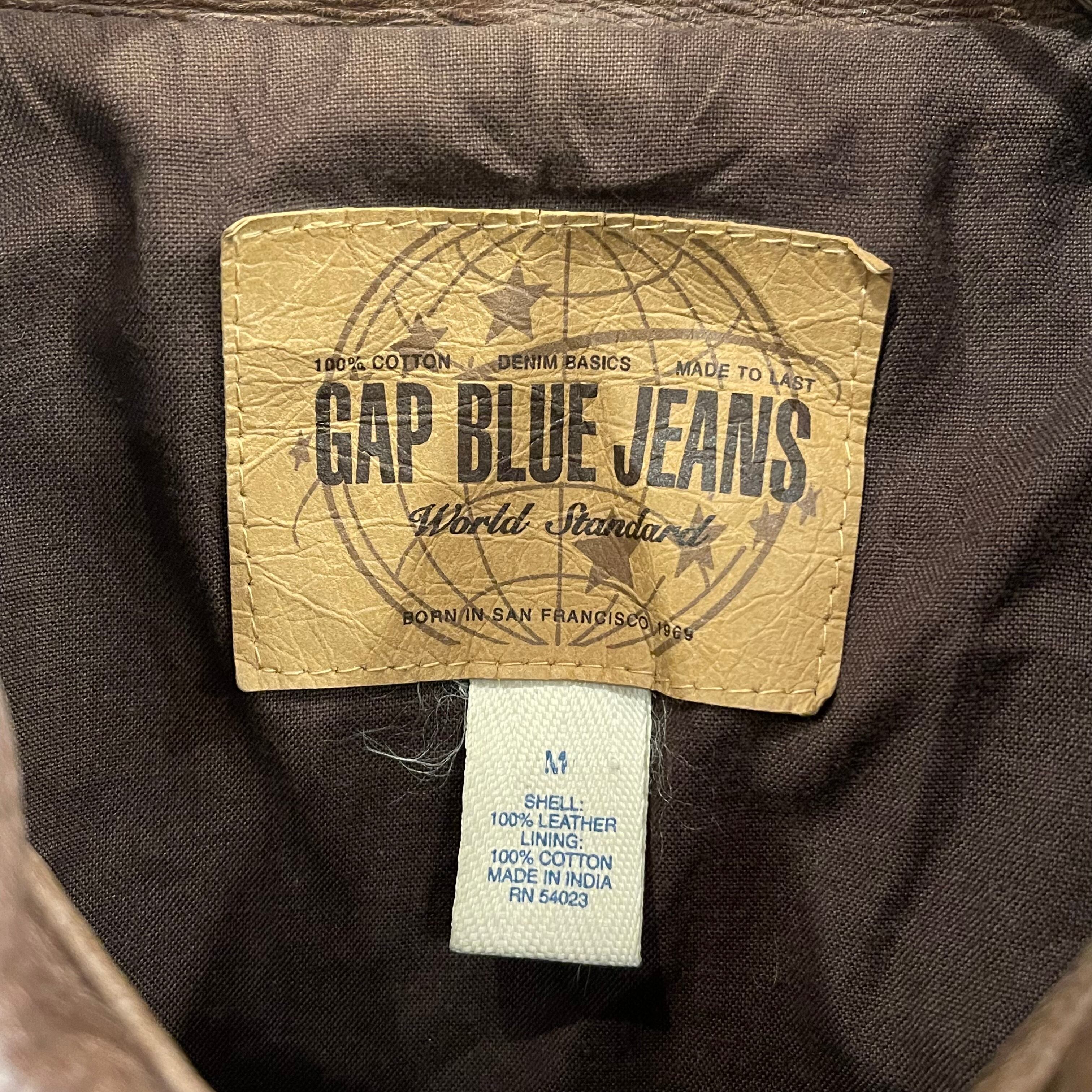 GAP Leather Tracker Jacket | VOSTOK