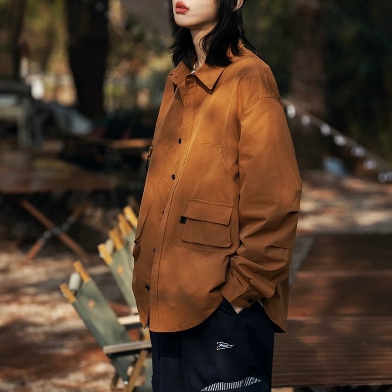 オーバーサイズ ユーティリティジャケット J0240