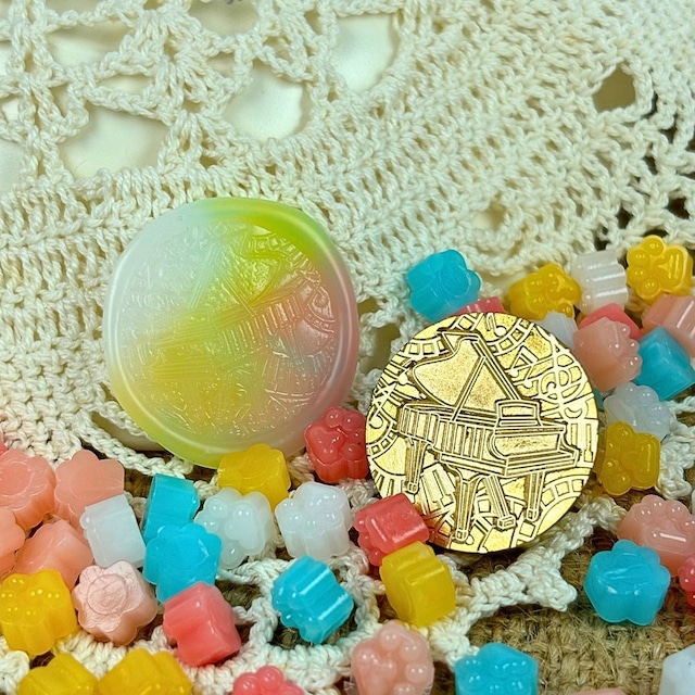 【30㎜】ピアノ1【スタンプヘッド】#SWH-49