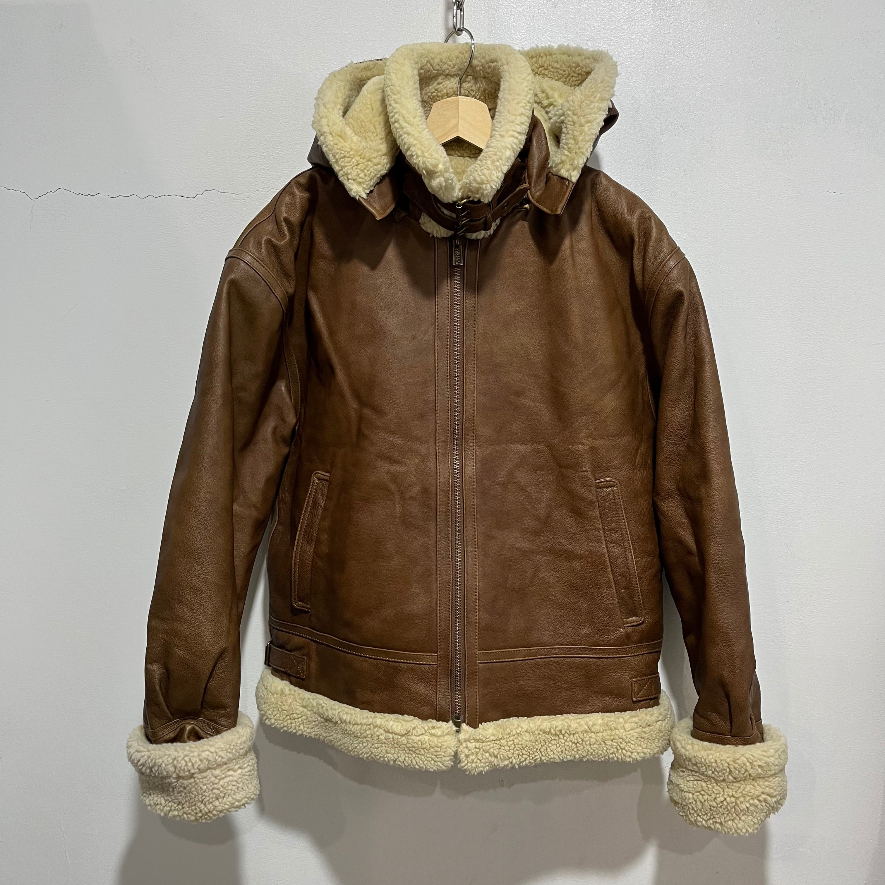 送料無料』Wilsons leather B3フライトジャケット レザー M 本革 ボア 
