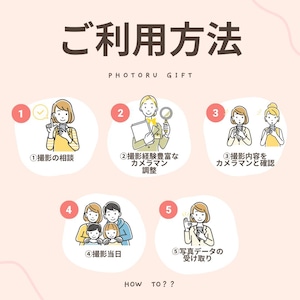 【お誕生日祝い】出張撮影チケット