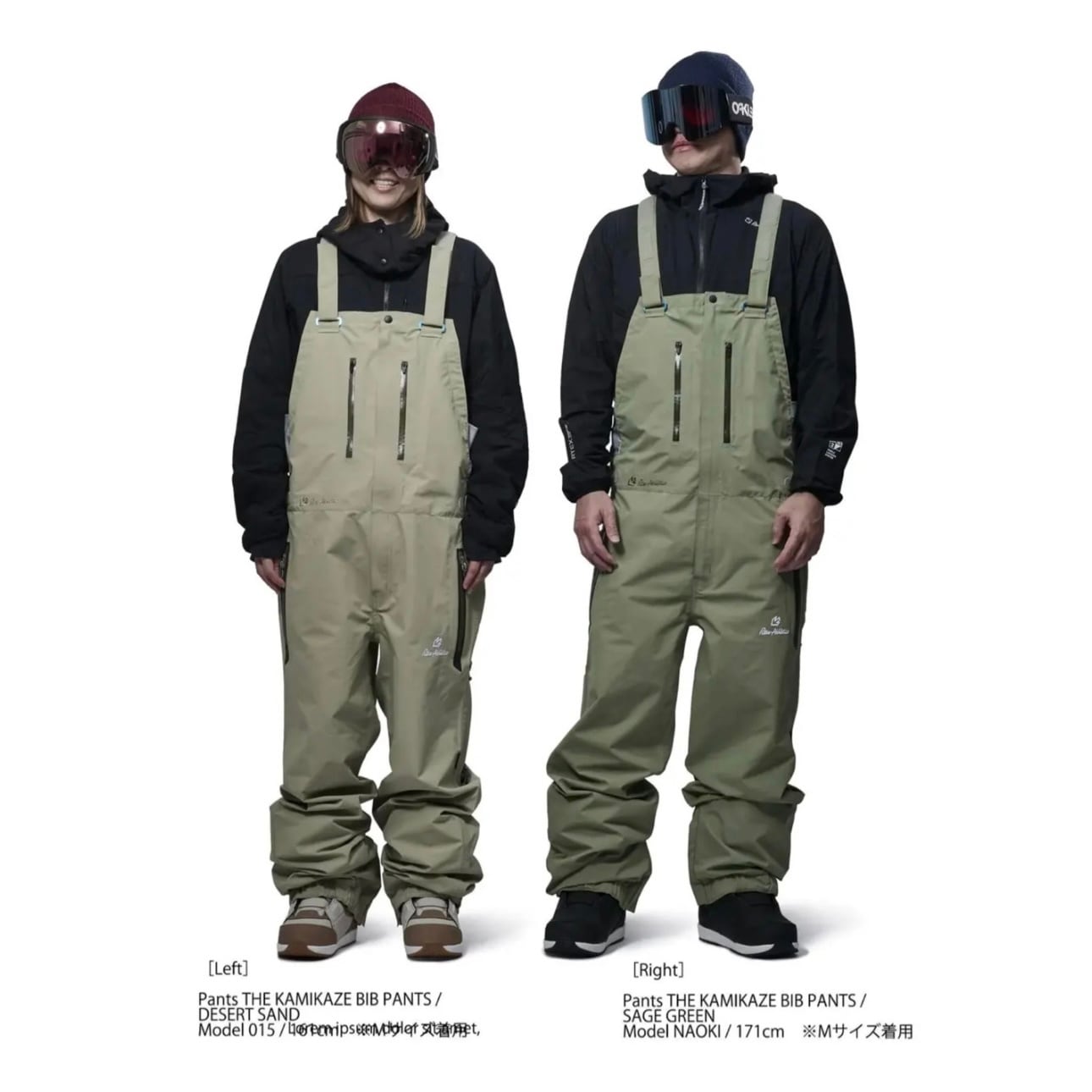 REW 『 THE KAMIKAZE BIB PANTS 21 - DESERT SAND 』 26/27 アールイー