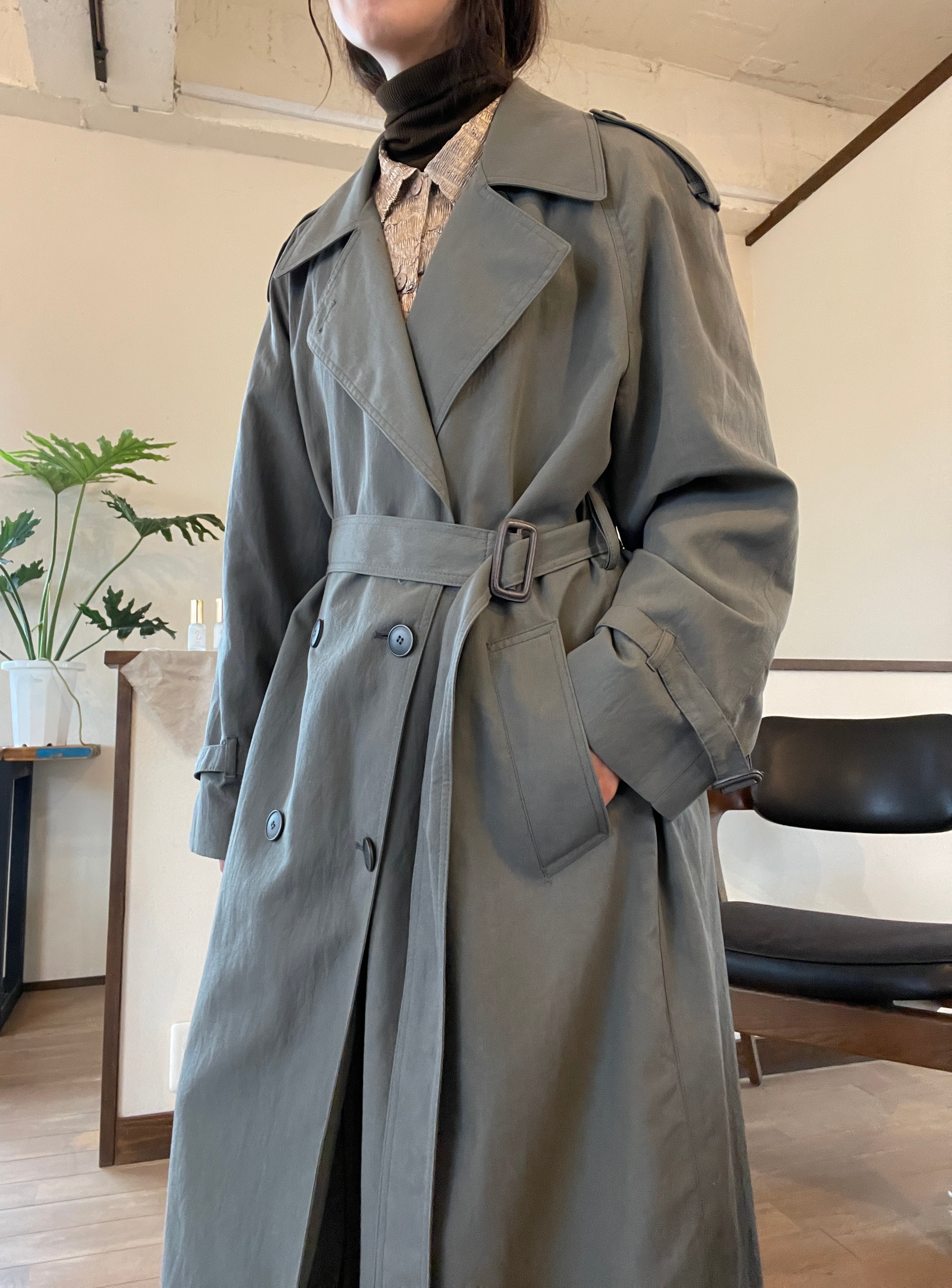 vintage trench coat