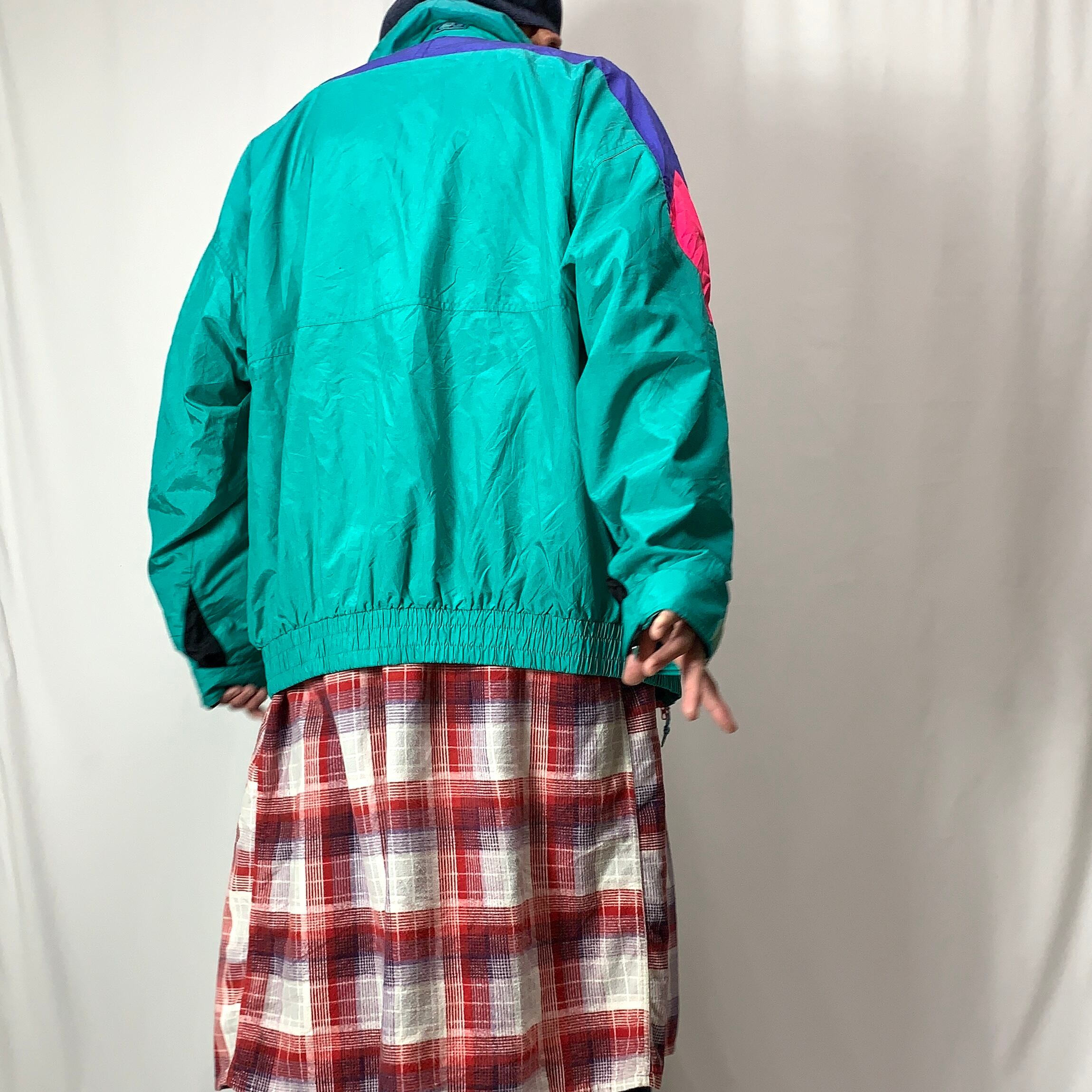 vintage old 90s CB Sports nylon jacket nylon blousonナイロン ...