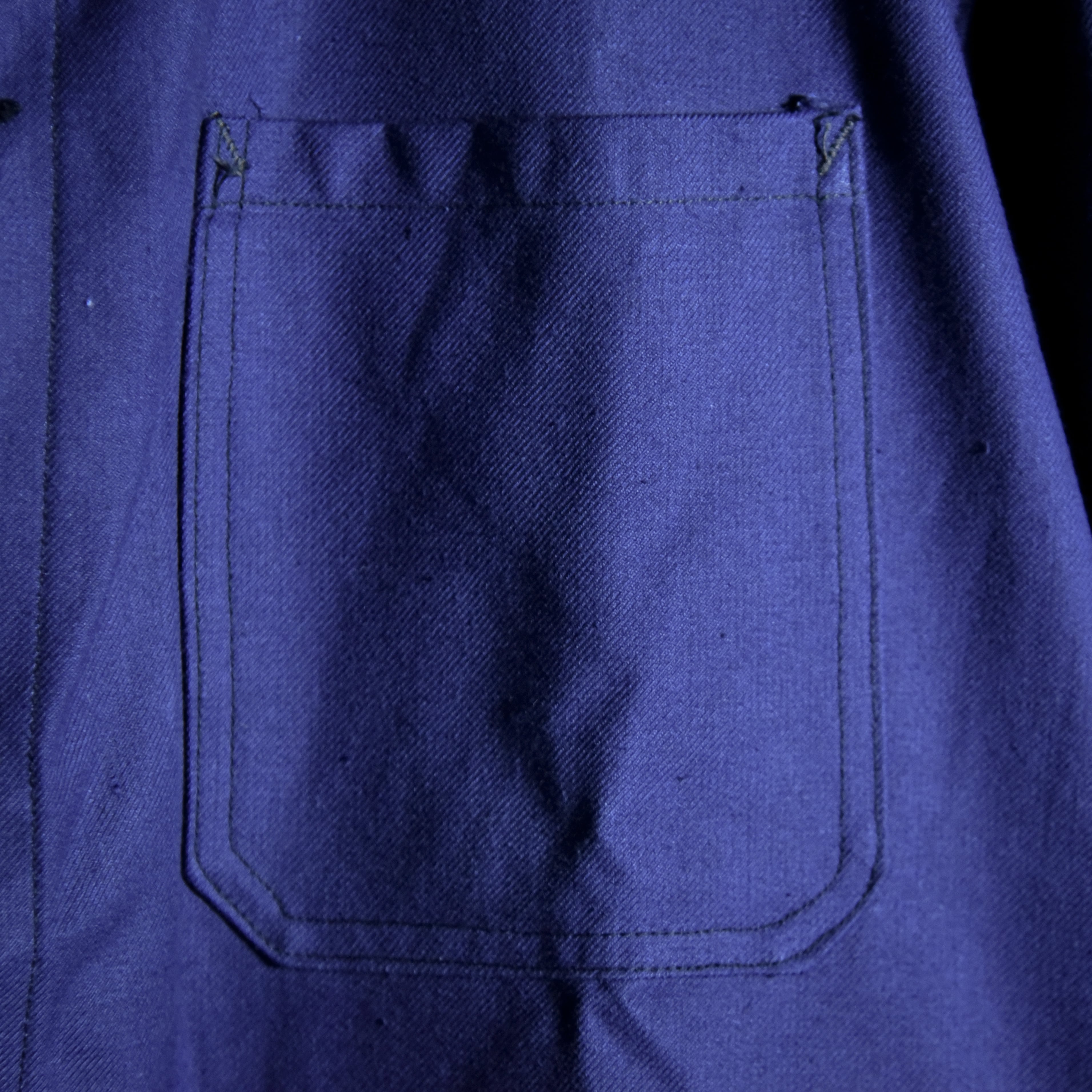 DEAD STOCK】60s French Army Work Twill Jacket Coverall フランス軍