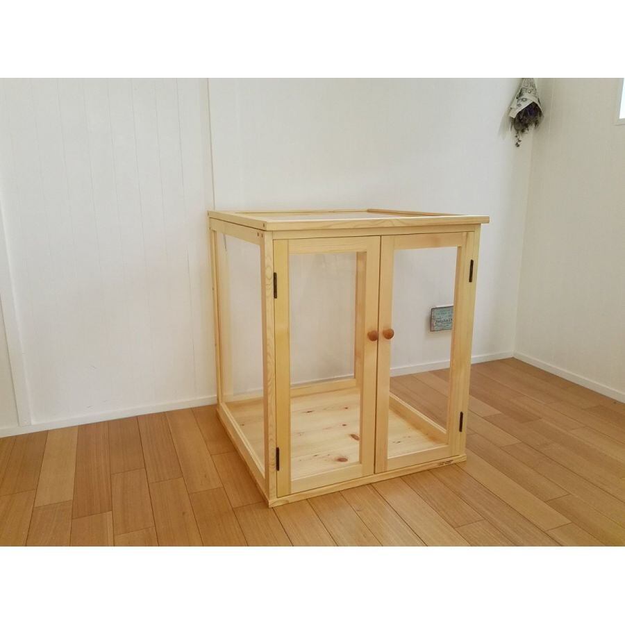 ぴったりサイズで作る 大型アクリルケージケース オーダー家具のkinoka