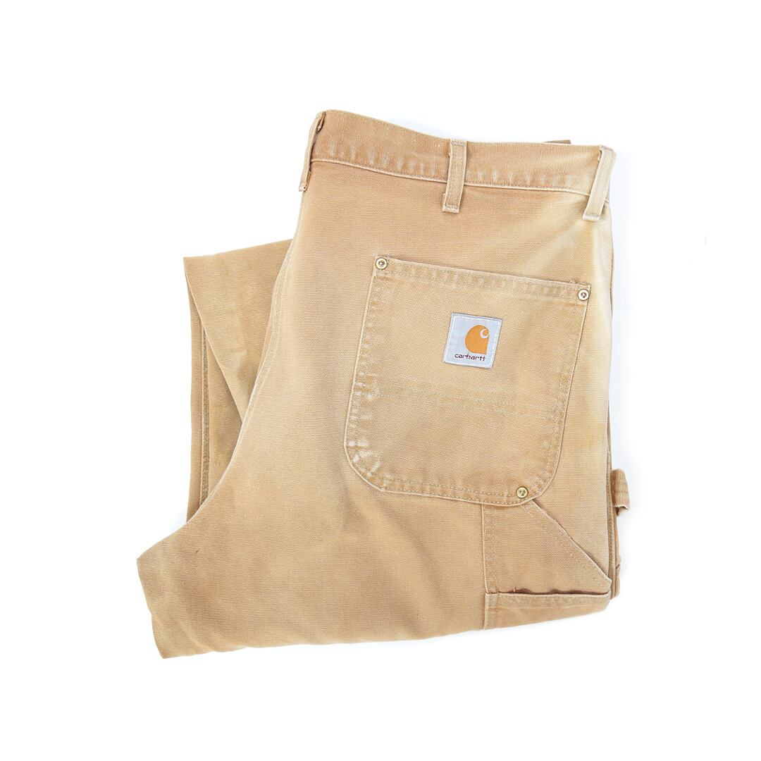 80s W40 carhartt ダック ナイロン パンツ USA製 アメリカ製