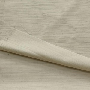 ★NY194◆1.6m◆シルク混シャツ地向け綾織生地◆アイボリー系