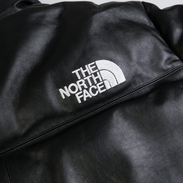 Size【L】 SUPREME シュプリーム ×THE NORTH FACE 17AW Leather Nuptse