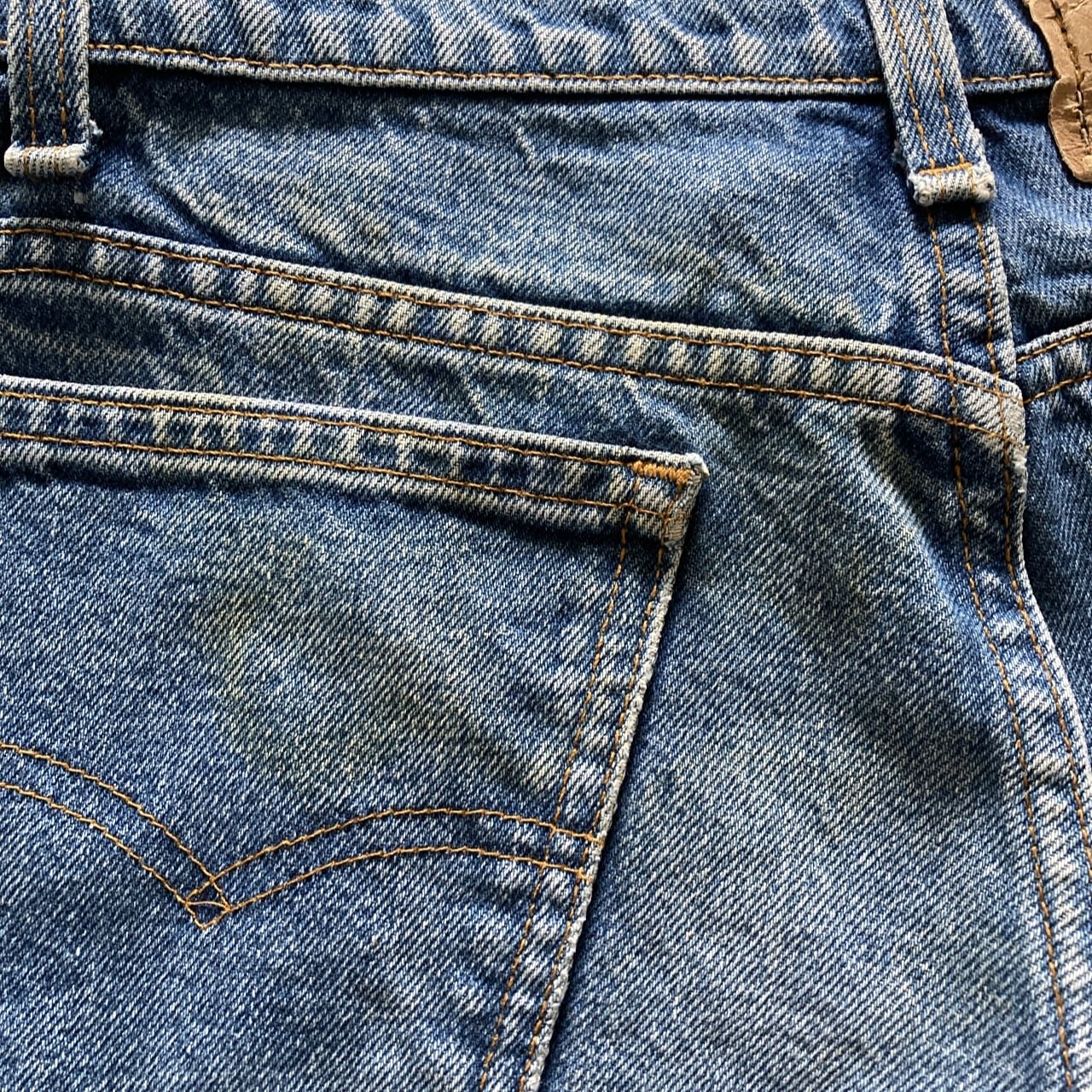 W33 L36】80's US.Levis 517 リーバイス ヴァルドスタ工場(575) ボタン