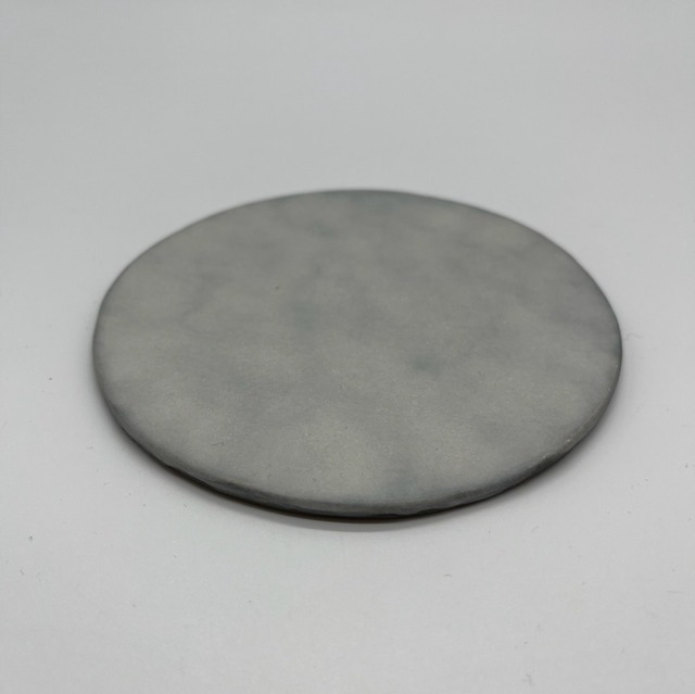 『鈴木智子(いにま陶房)』ひらひら皿11　薄白化粧　2110900364688