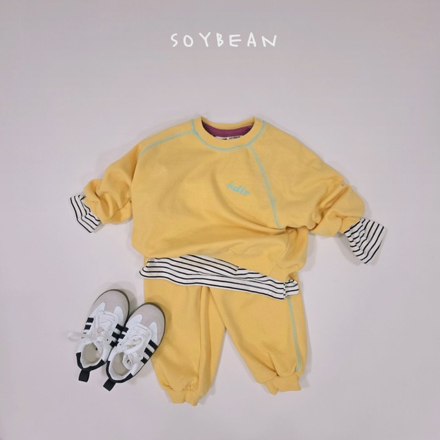 《送料無料》予約:ハローステッチセット【soybean】※ジュニアサイズ