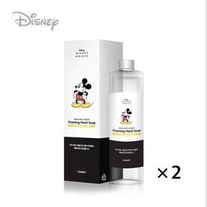 【送料無料・２本セット】hand soap liquid for Disney mickey hand dispenser / ディズニー ミッキー 自動 ディスペンサー用 詰め替え ハンドソープ
