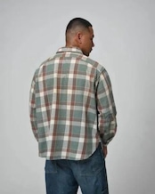【BOW WOW】REPAIRED MOUNTAIN POCKET FLANNEL SHIRT