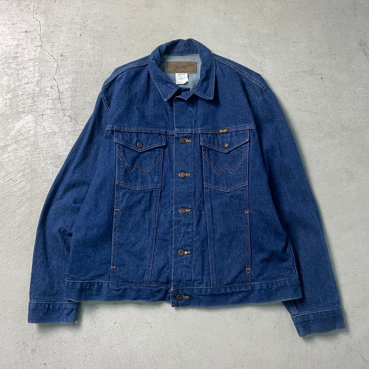 90年代 USA製 Wrangler ラングラー デニムジャケット COWBOY CUT 90年代 USA製 Wrangler ラングラー デニムジャケット COWBOY CUT