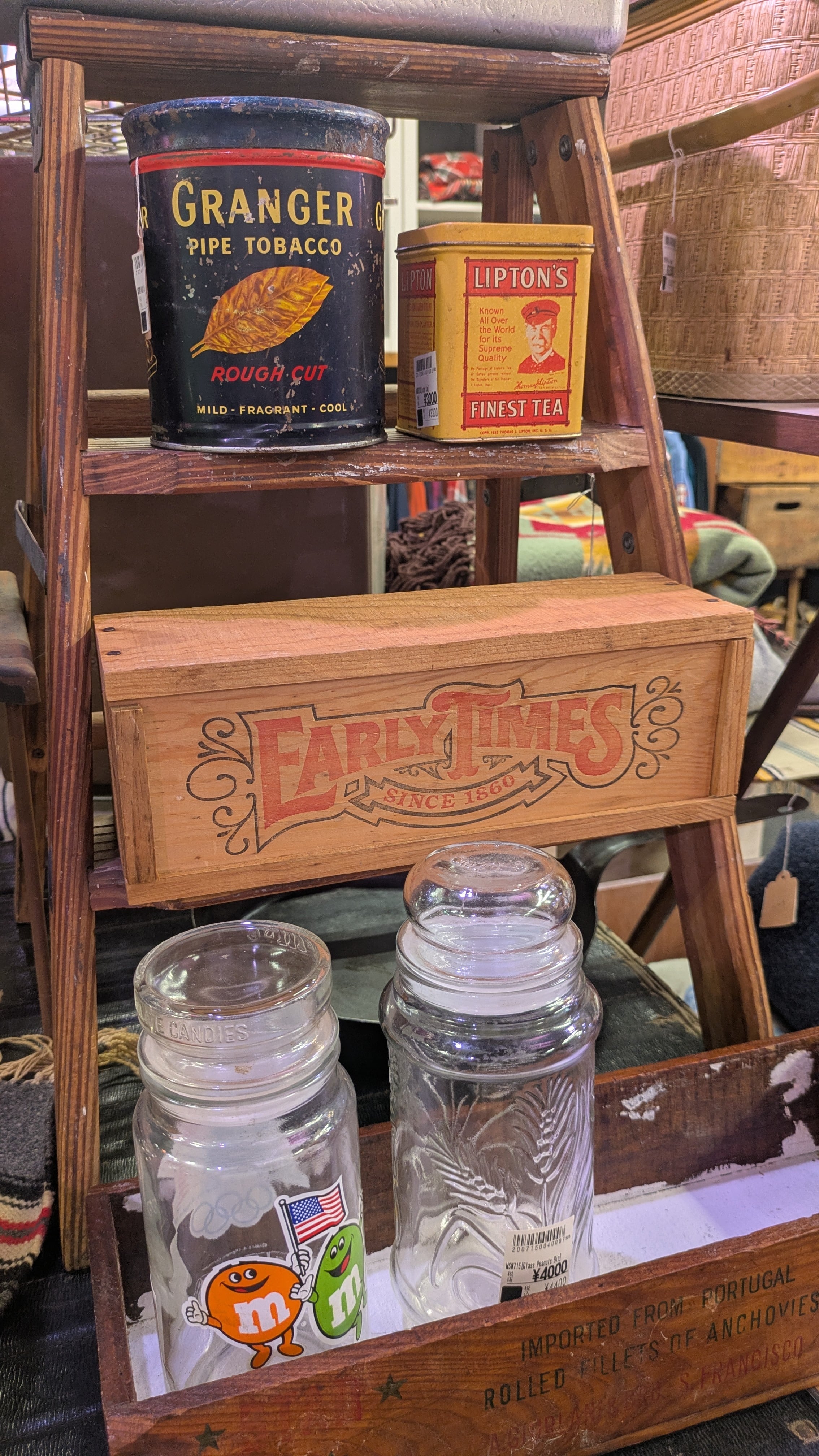 GOOD!! Vintage ANHEUSER-BUSCH BudWiser WoodBox Crate StorageBox