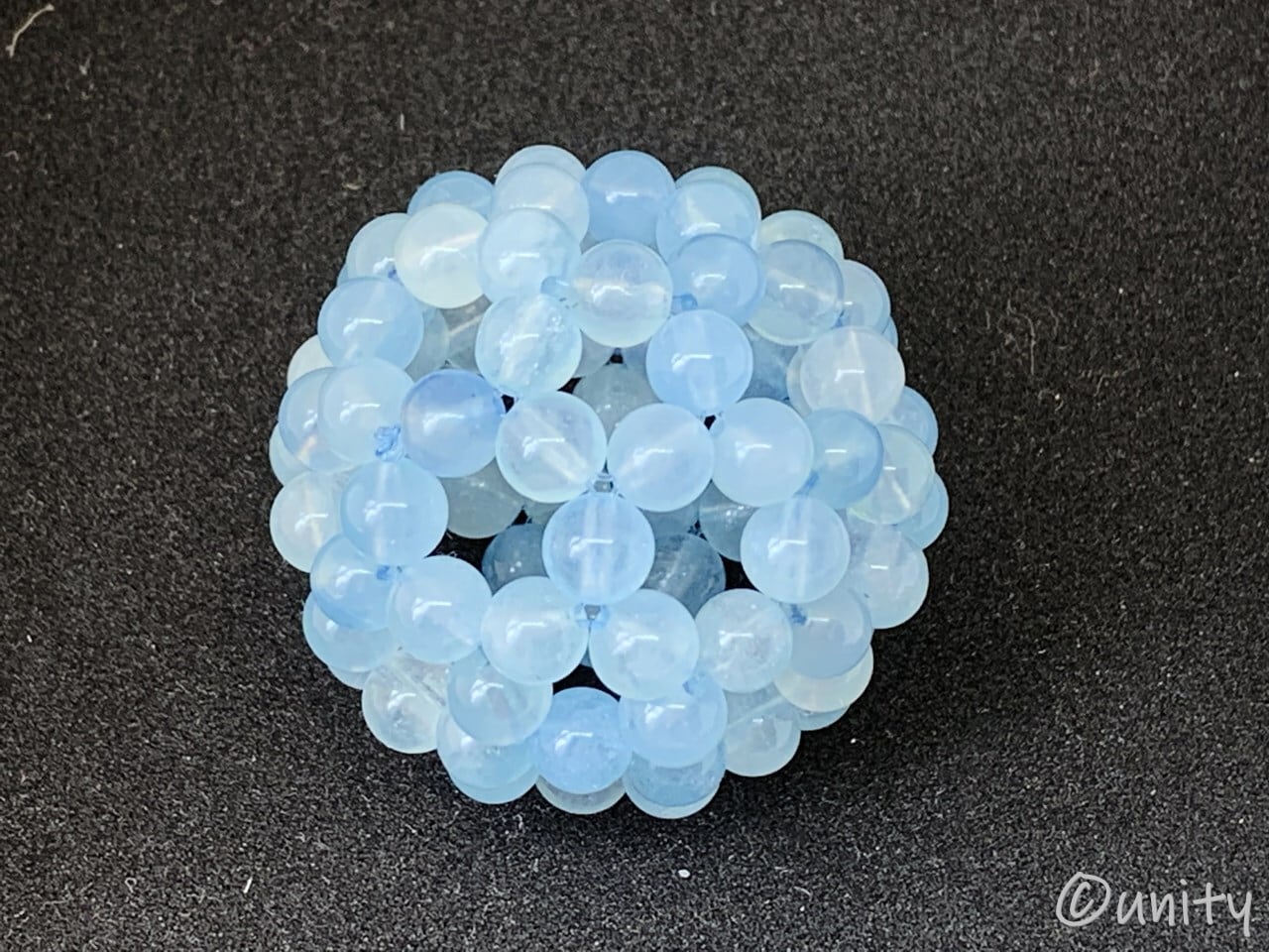 【お値下げ中です❤︎】 神聖幾何学フラーレン　マルチカラーアクアマリン 神聖幾何学フラーレン（アクアマリンAA+）清らかな海の女神