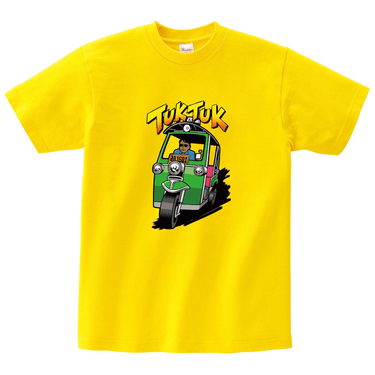 爆走トゥクトゥク bk07 Tシャツ おもしろTシャツ バンコクのタクシー