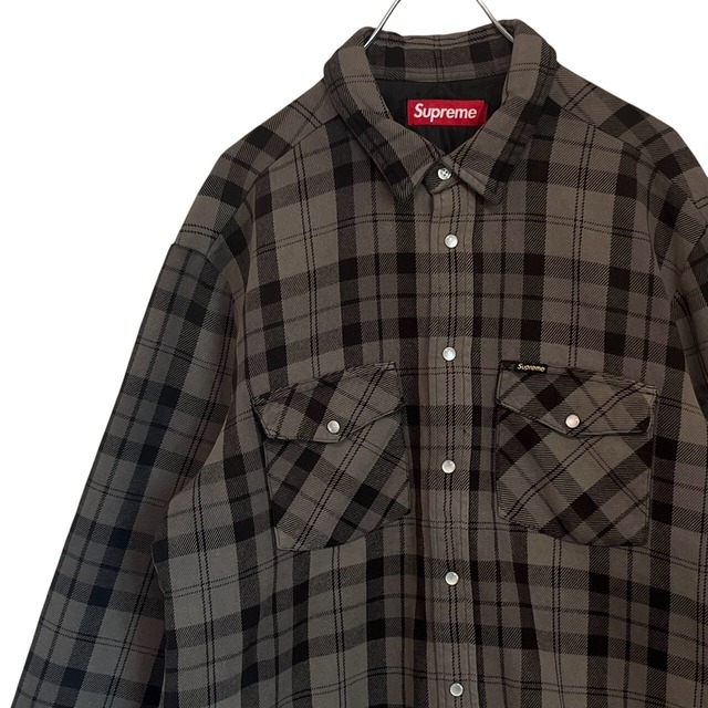 stussy ステューシー ジップブルゾン チェック オンブレ 刺繍タグ 