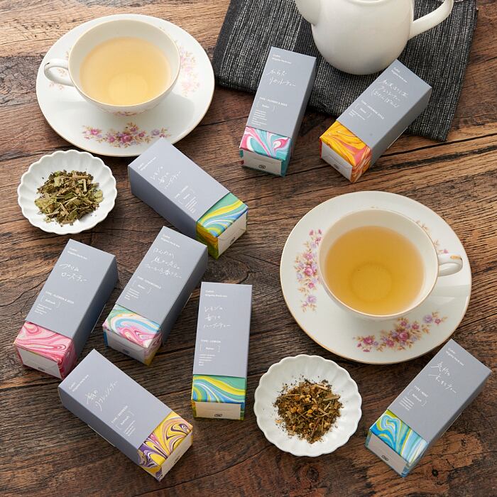 農園CuRA！にいがたハーブティー7種8箱セット | ナチュラルテーブル
