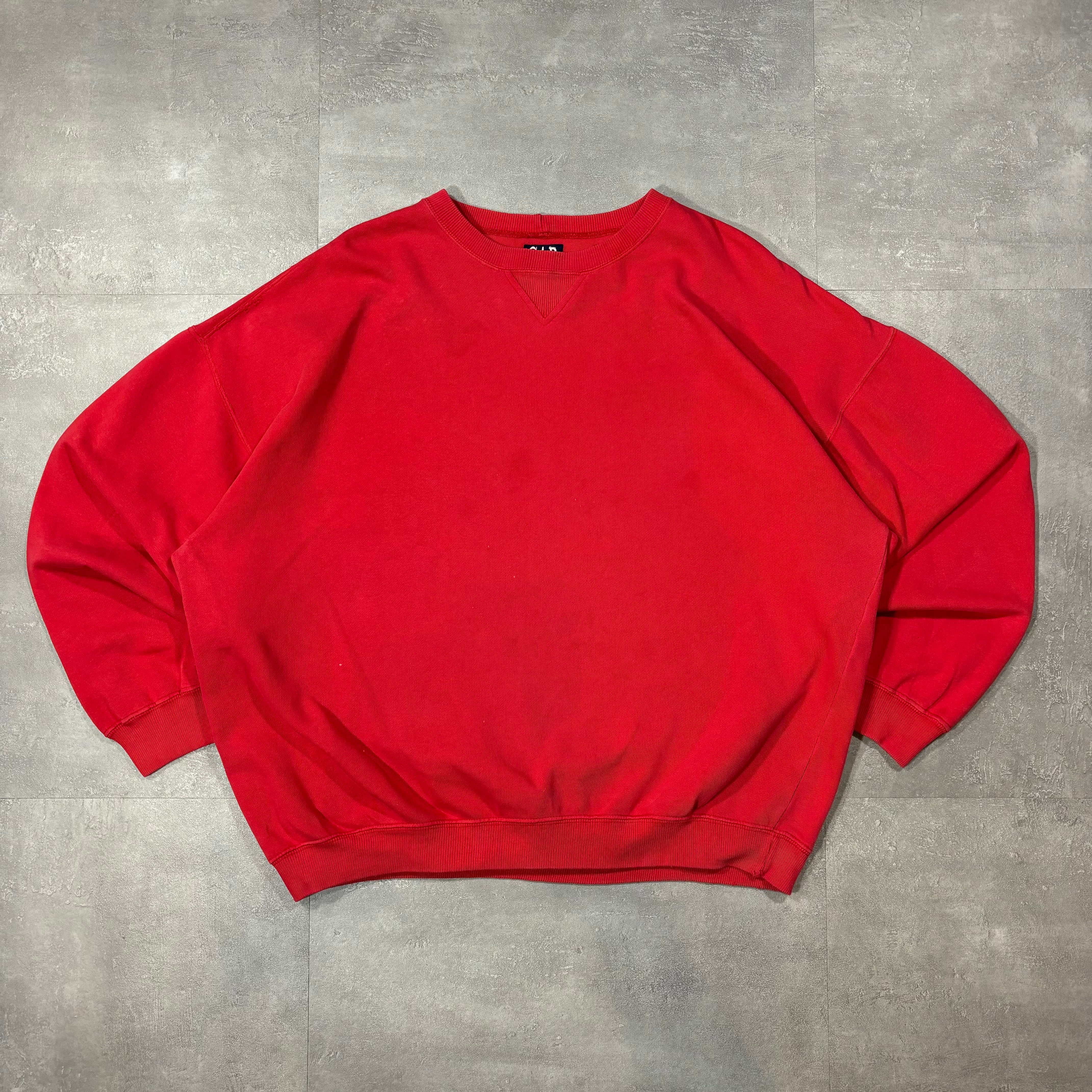《XL》OLD GAP オールドギャップ 短丈 スウェット 90年代 vintage no.4035