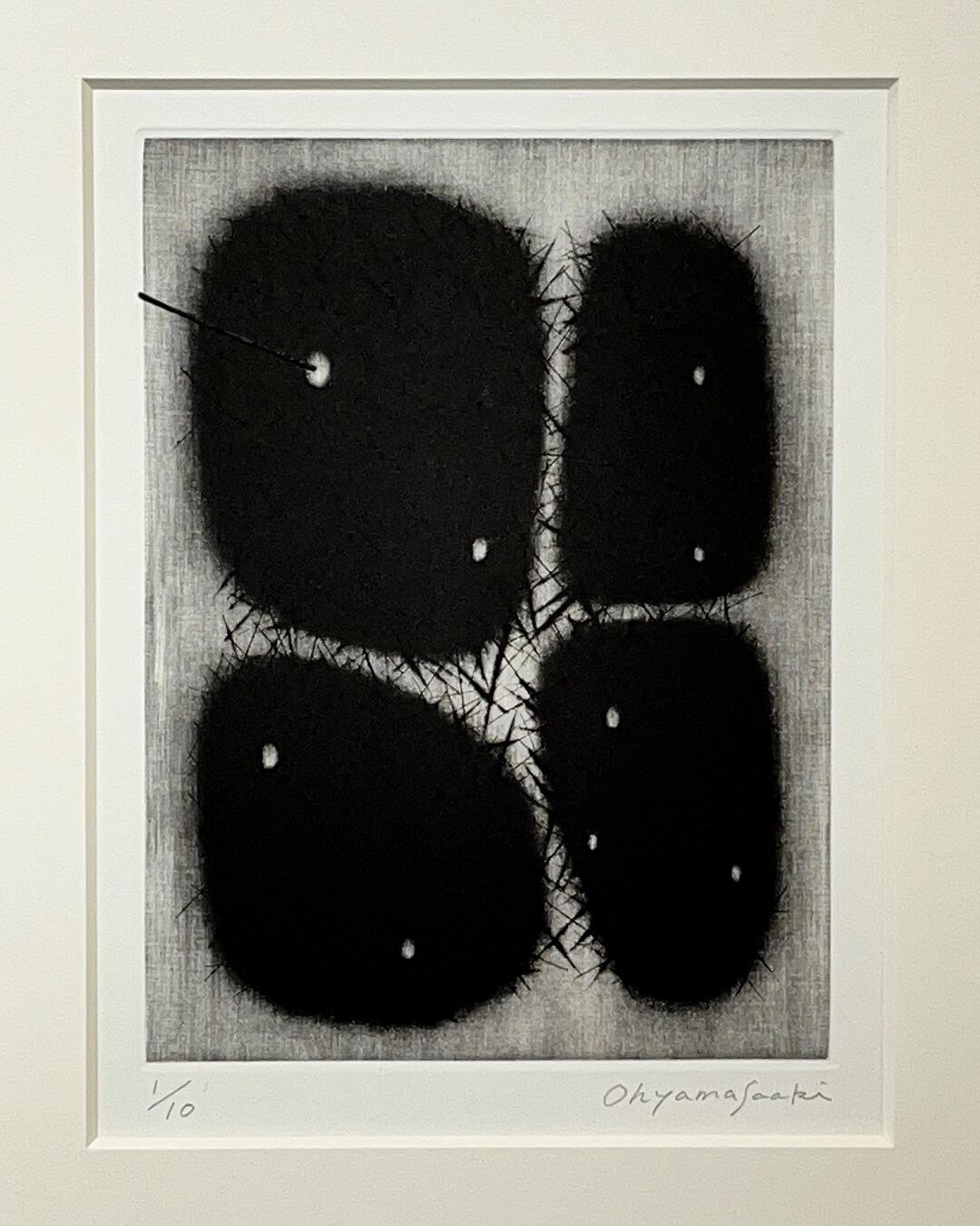 大矢雅章作品/ 銅版画 /「Correspondeances 37」 / シートのみ
