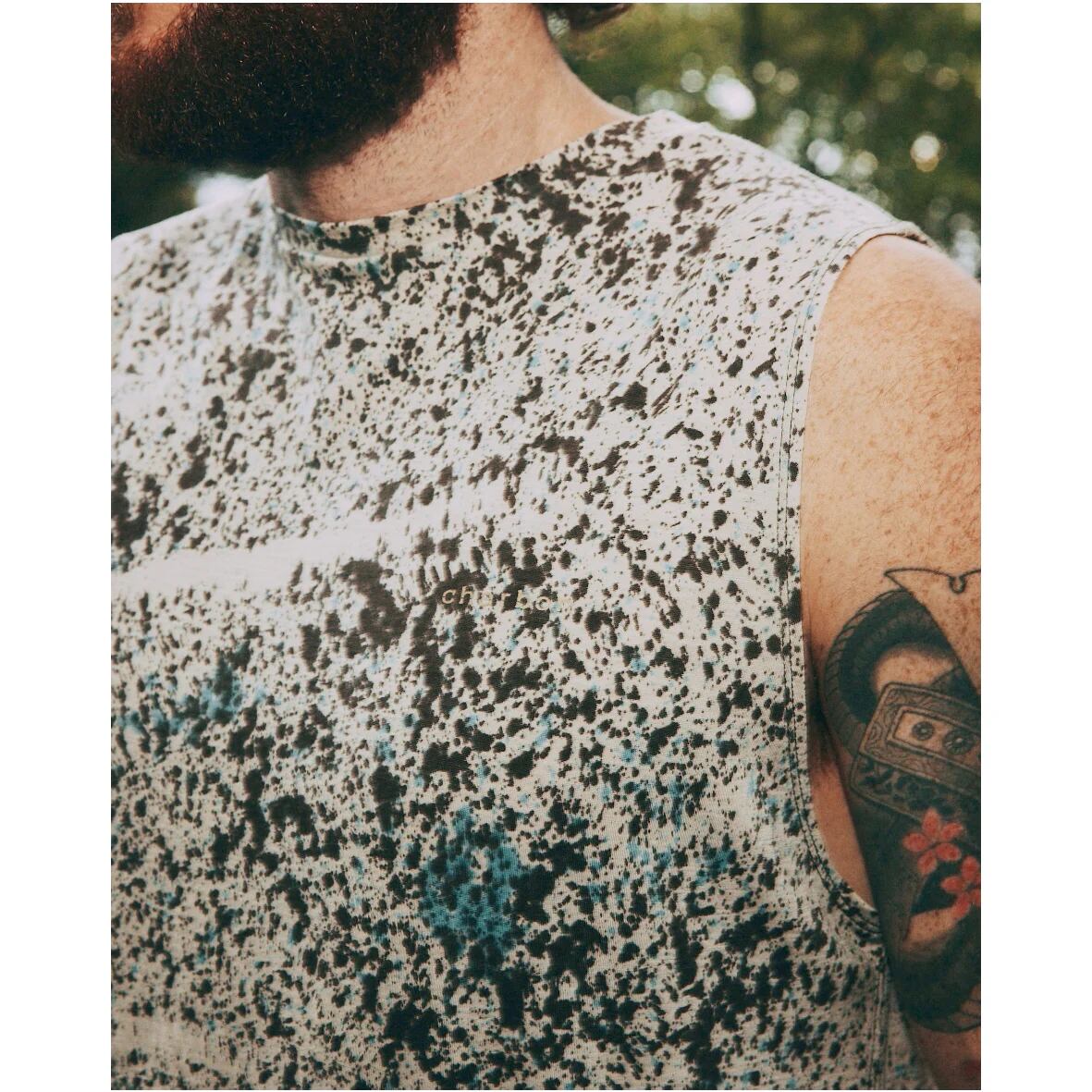 ウォーキング・ランニングウェア charbon DRY SMOOTH SLEEVELESS T-SHIRTS S charbon / POLARTEC POWER DRY SLEEVELESS T-SHIRTS（OVAL LOGO）BLACK