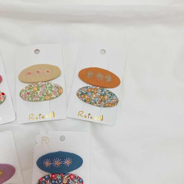 即納フラワーヘアピン