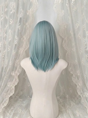 Basic - Ice Blue Short Wig【商品番号 1084】