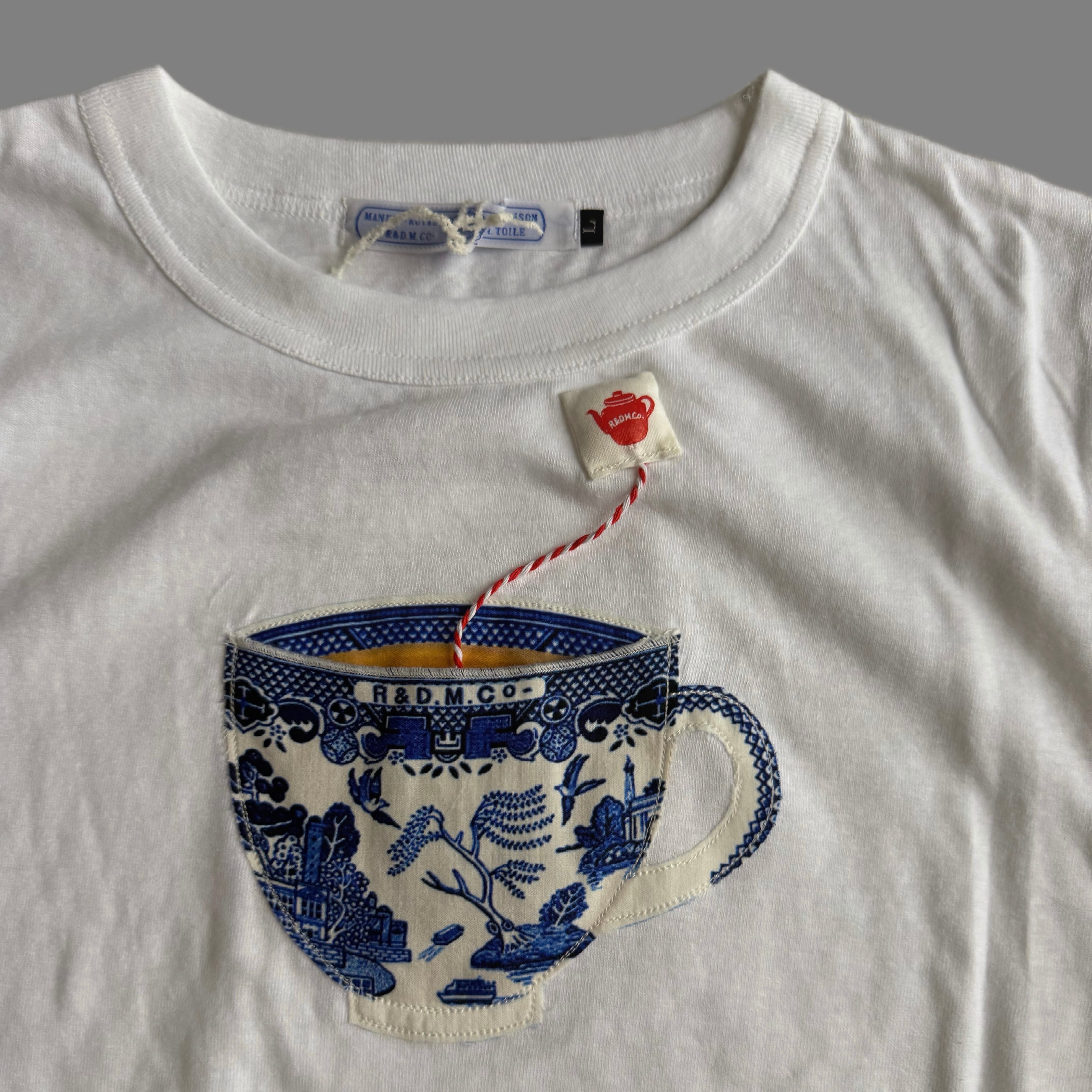 R&D.M.Co-/OLDMAN'S TAILOR オールドマンズテーラー MENS MILK TEE T SHIRT white #8265 size L
