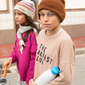 piupiuchick / "THE BREAKFAST CLUB" printed sweatshirt / Kids