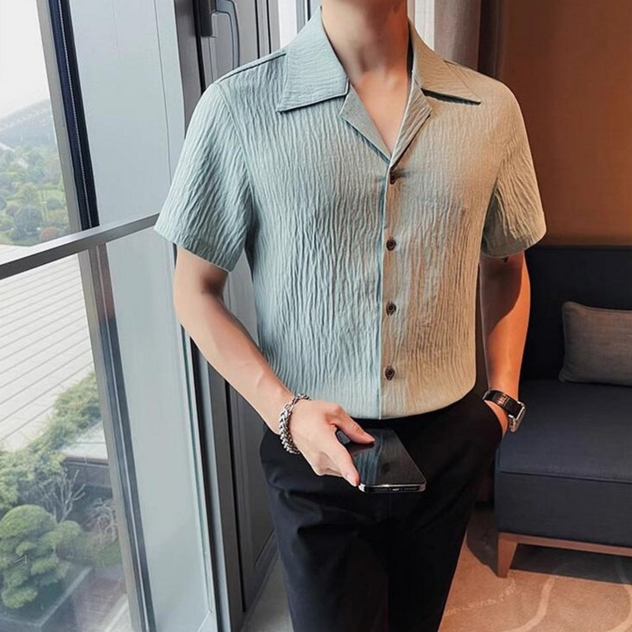 slim trend shirt 00114