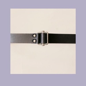 BY ME  Leather Military Belt Made in japan