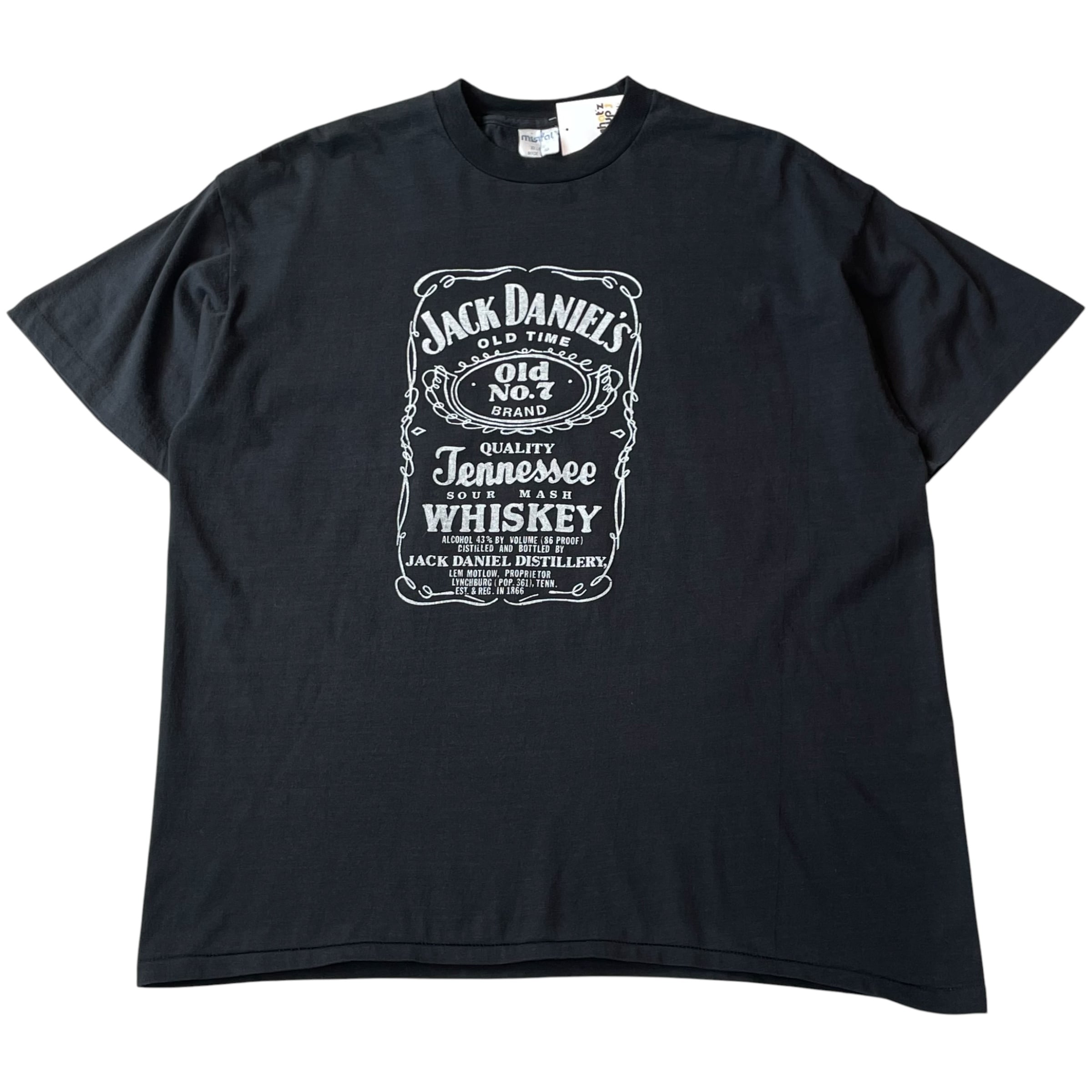1980s JACK DANIELS "Logo" T-shirt