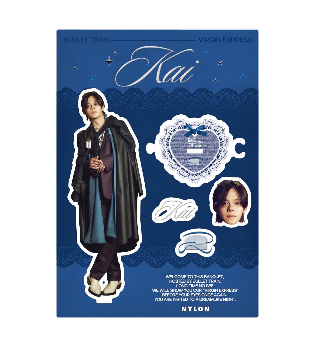 受注販売・7月上旬お届け予定】超特急／アクリルスタンド（プレート付