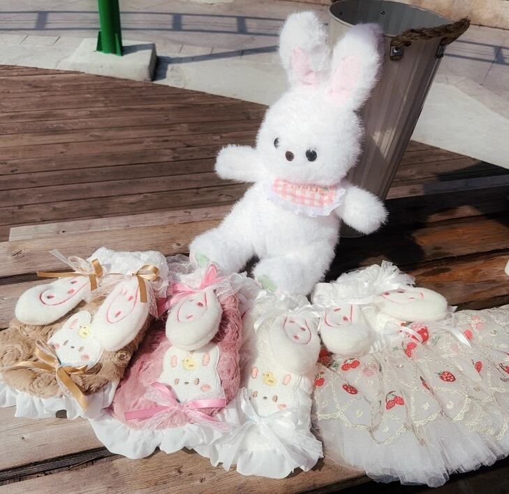 〖予約〗№3102290 うさちゃんドレス(2タイプ3色)