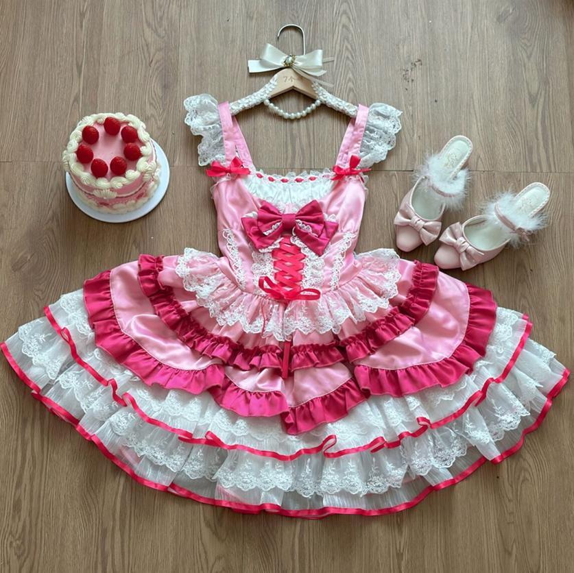 ゆめかわ♡全2カラー バックリボン付き♪姫ロリちっくなジャンパー