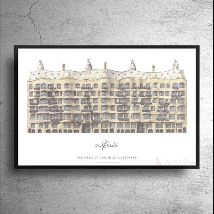 再入荷】建築家アントニ・ガウディ『カサ・ミラ』ドイツ出版社発行