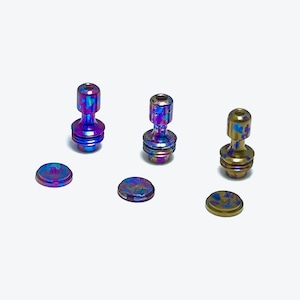 GHOST ANODIZED TITANIUM BB TIP / BUTTON (Type: C)