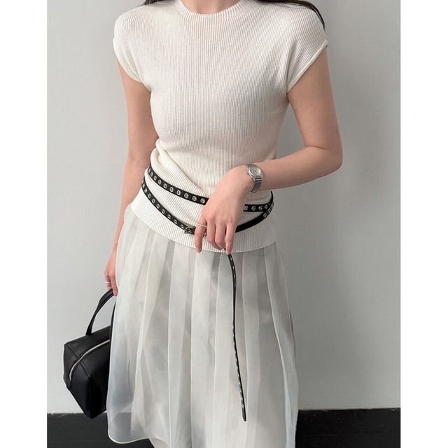 sheer skirt　10923