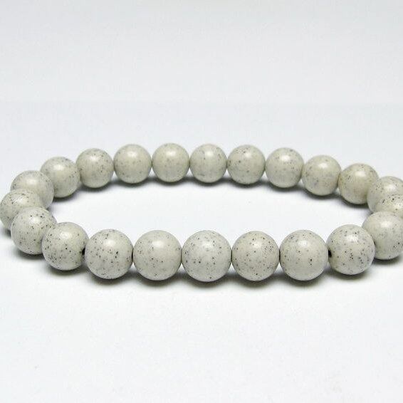 北投石 ブレスレット 9mm 一点物 メール便可 111-50288