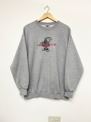 90sLee Hershey's Embroidery Crewneck Sweater/L
