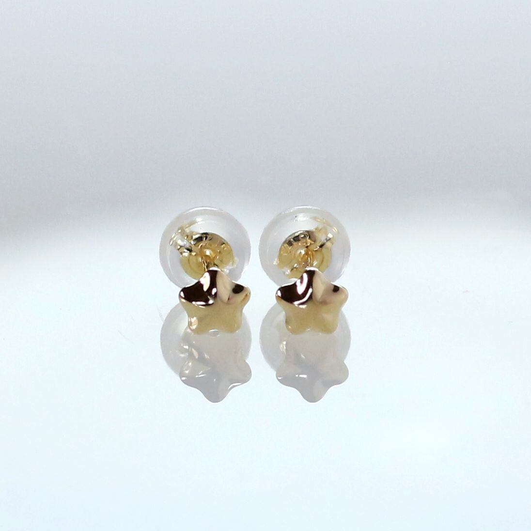 K18YG 琥珀ピアス 7.5㎜珠 | Atelier Ozaki K18YG 琥珀ピアス 7.5㎜珠 | Atelier Ozaki