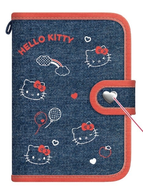 未使用サンリオ デニムバインダー 2026年 2月下旬 サンリオキャラクターズ デニムシールバインダー