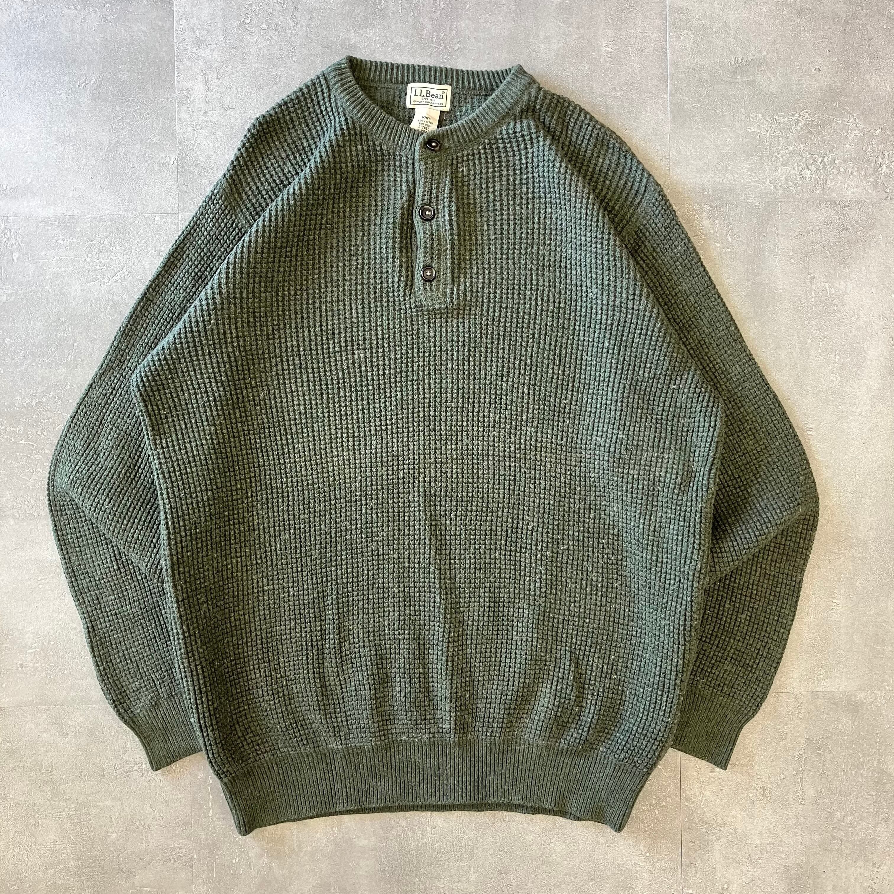 L.L.Bean 00s ウール×コットンニット No.1608