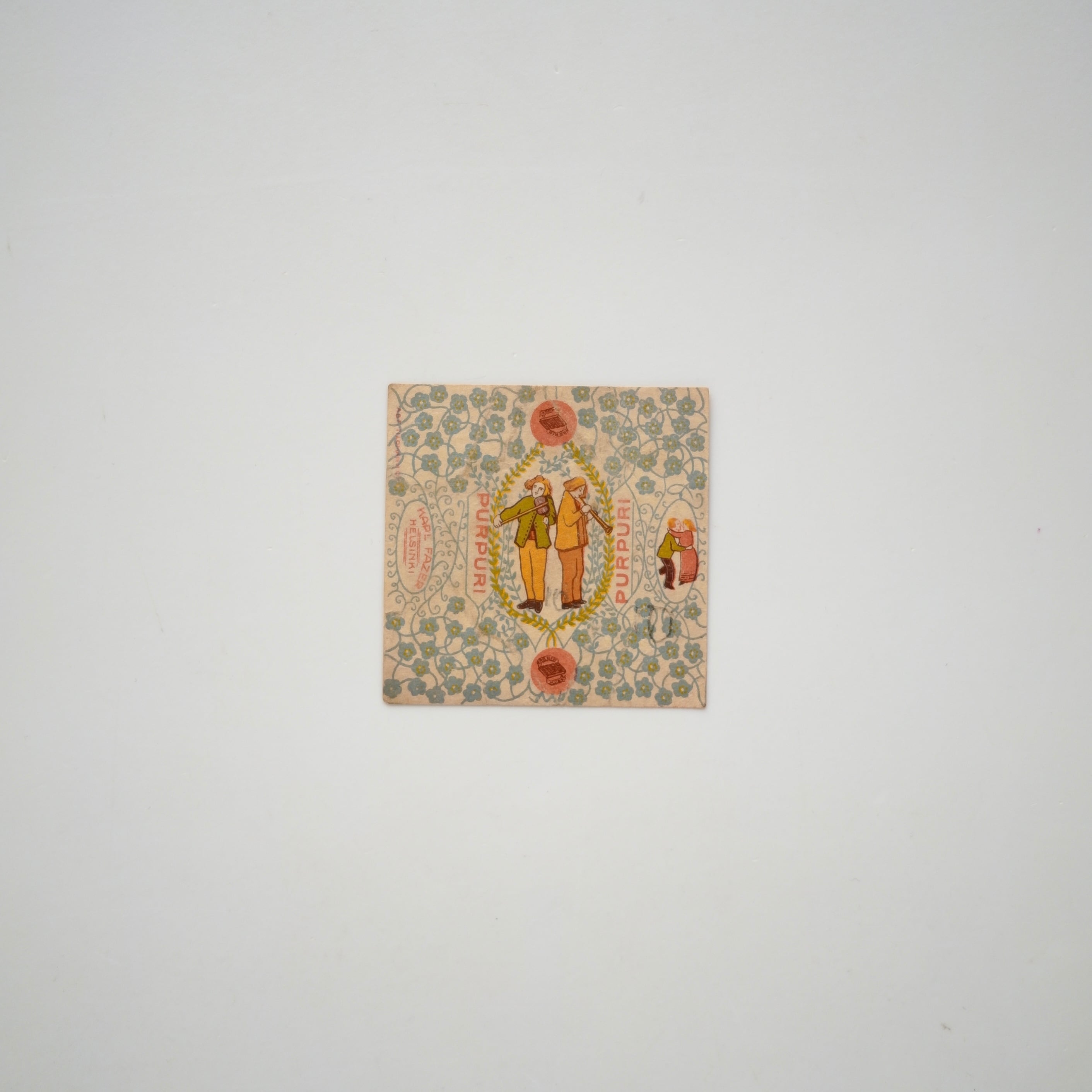 FAZER / Vintage Candy Wrapper “PURPURI”