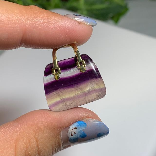 02.~アウトレット~天然石とお出かけ☆フローライトカバン・バック