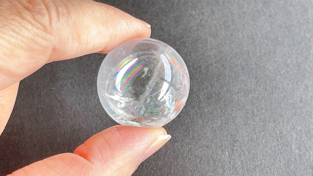 レインボークリスタル20g ✧ アイリスクォーツ・スフィア ✧ Rainbow Crystal / Iris Quartz Sphere