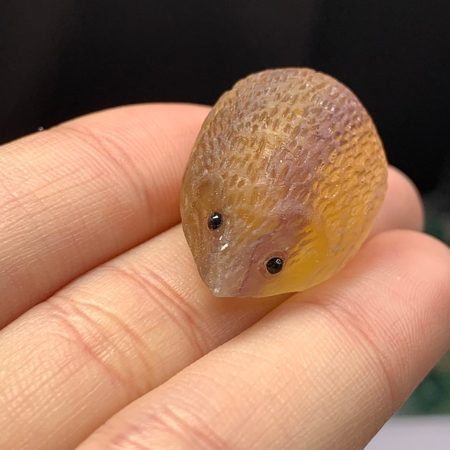 115プレミアム✩フローライトハリネズミさん